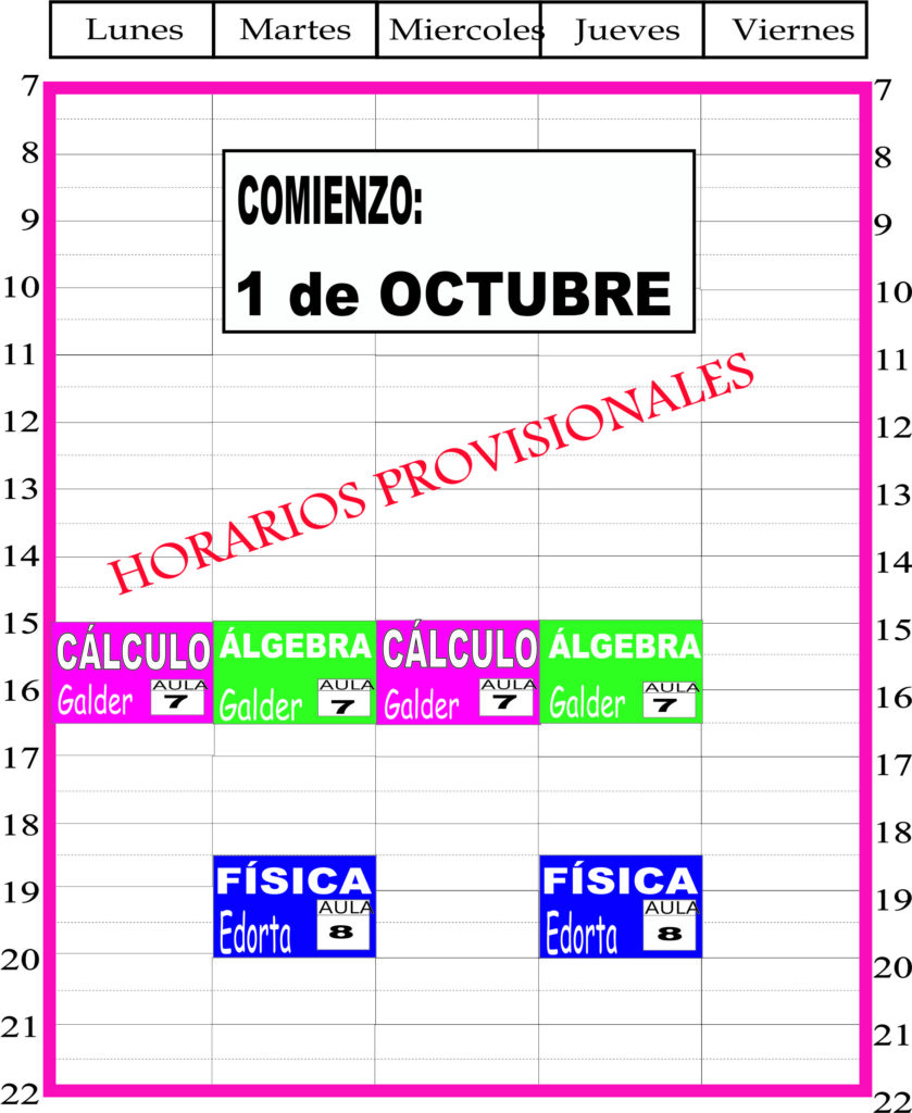 Doble grado Física + Ingeniería Electrónica 1