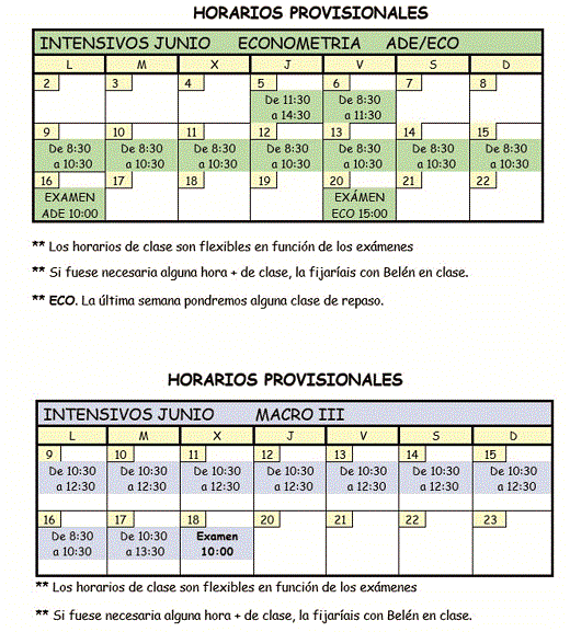 GRADOS SARRIKO exámenes extraordinarios 4
